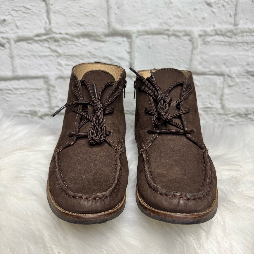 Kids Classic Brown Dress Shoes